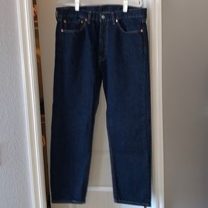 Levi’s 505 dark denim jeans